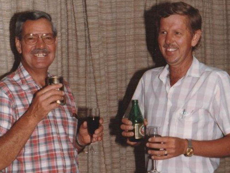 Fanie du Toit en Louis van Rensburg